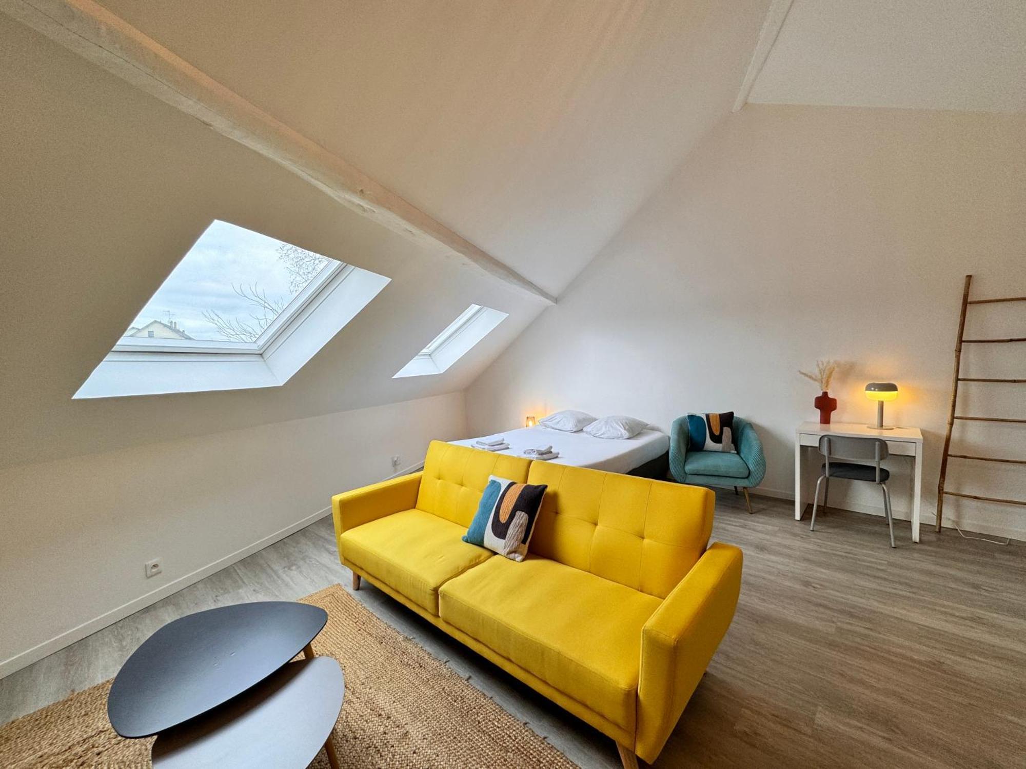 Jaures 3 - Studio - Tramway - Gare - Centre - 2 Pers 勒芒 外观 照片